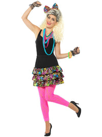 80S PARTY GIRL KIT, ADULT - Packaging