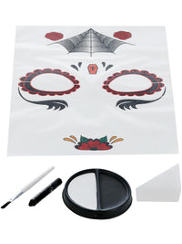 DAY OF THE DEAD FACE TATTOO KIT