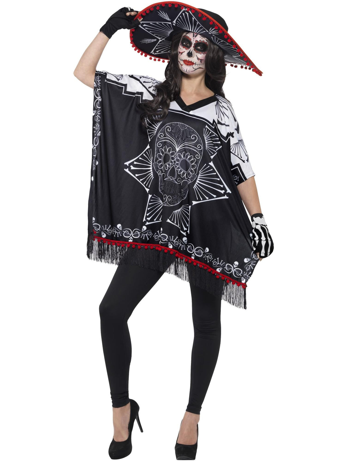 DAY OF THE DEAD BANDIT COSTUME, ADULT