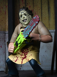 TEXAS CHAINSAW MASSACRE - TOONY TERRORS 50TH ANNIV. LEATHERFACE (BLOODY) - 6" SCALE ACTION FIGURE - Back