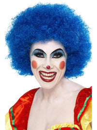 CRAZY CLOWN WIG, ADULT - Back
