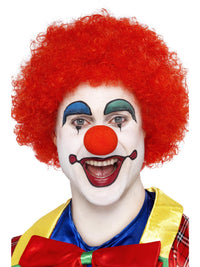 CRAZY CLOWN WIG, ADULT - Front
