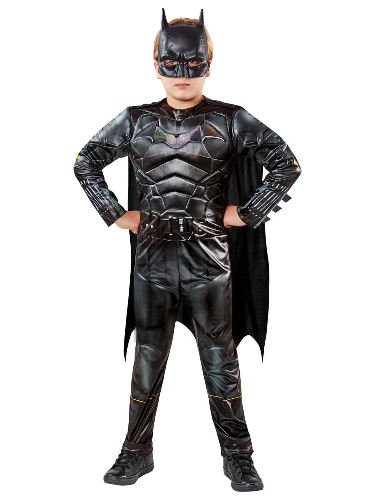 BATMAN 'THE BATMAN' DELUXE LENTICULAR COSTUME, CHILD - Back