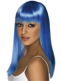 GLAMOURAMA WIG, ADULT - Neon Pink