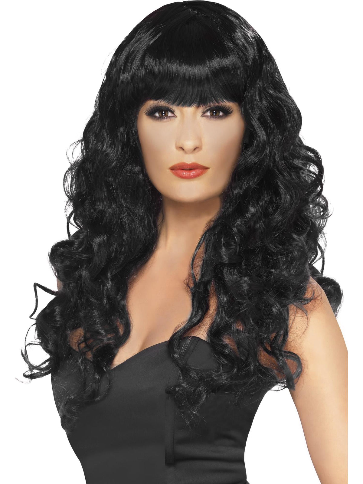 SUPERSTAR BROWN WIG, ADULT - Back