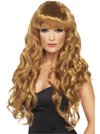 SUPERSTAR BROWN WIG, ADULT