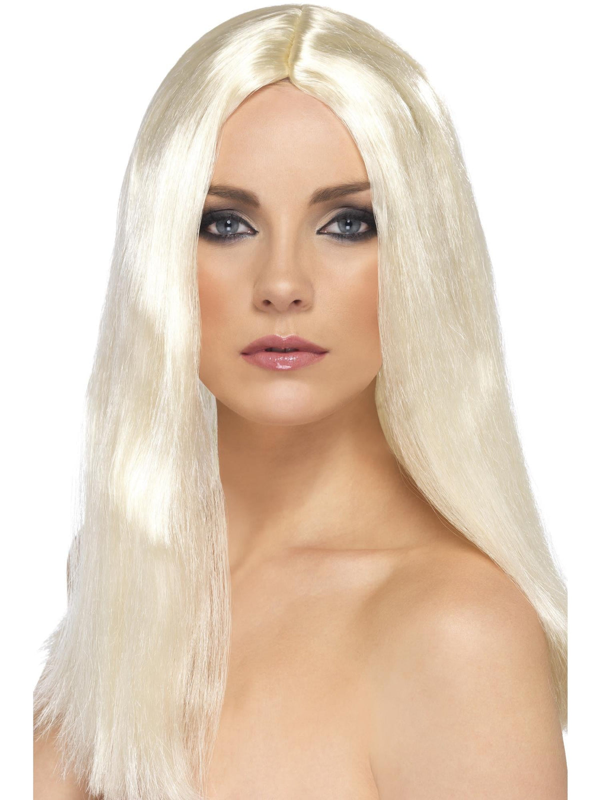 STAR STYLE LONG STRAIGHT WIG - Brown - Back