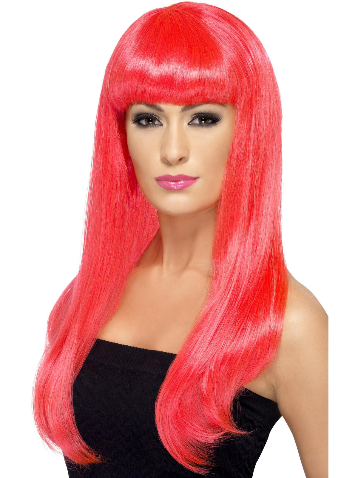 BABELICIOUS WIG WITH FRINGE, ADULT - Blonde - Side