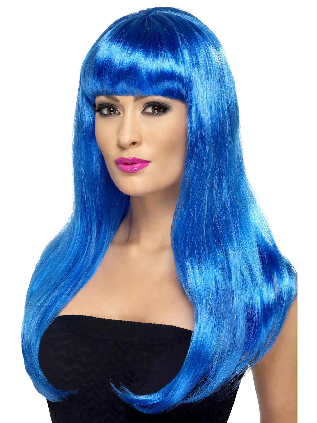 BABELICIOUS WIG WITH FRINGE, ADULT - Blonde - Packaging
