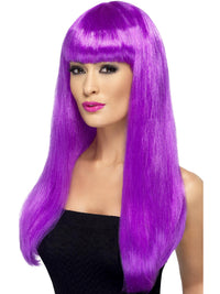 BABELICIOUS WIG WITH FRINGE, ADULT - Black