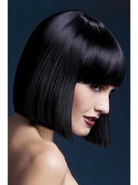 FEVER LOLA WIG, ADULT - Neon Lime - Back