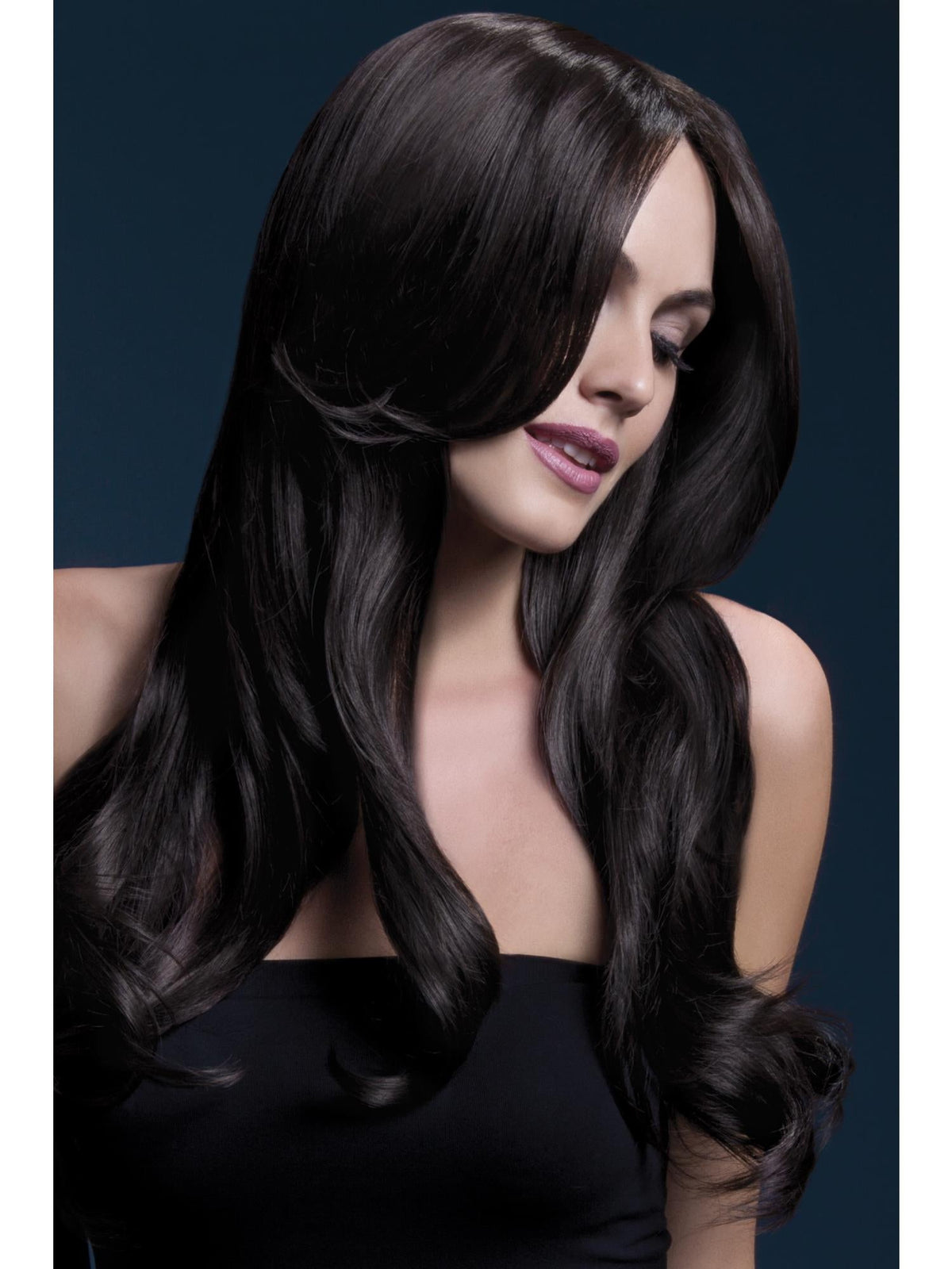 FEVER KHLOE WIG, ADULT - Pastel Ombre - Side
