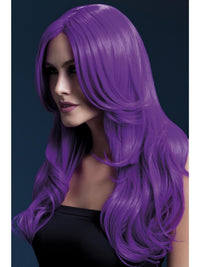 FEVER KHLOE WIG, ADULT - Brown - Front