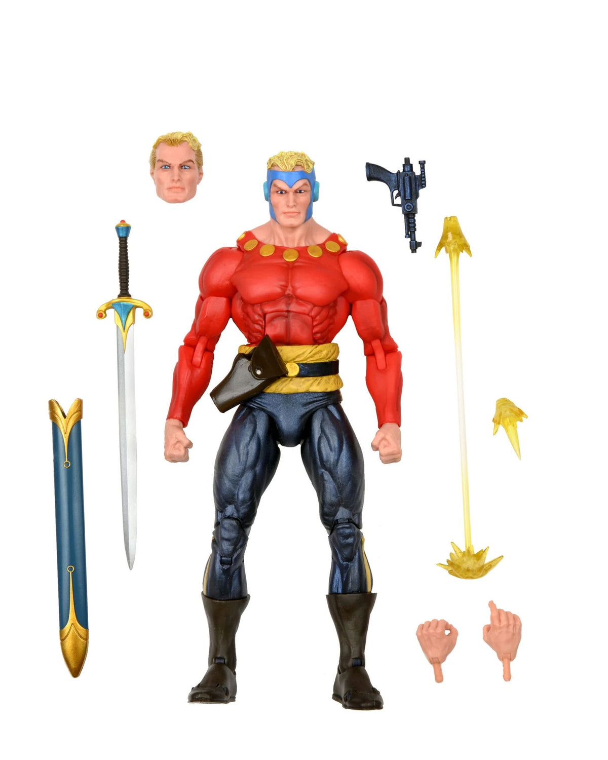FLASH GORDON KING FEATURES 7" SCALE ACTION FIGURE - Back