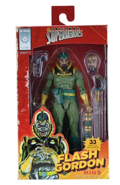 FLASH GORDON - MING THE MERCILESS KING 7" ACTION FIGURE