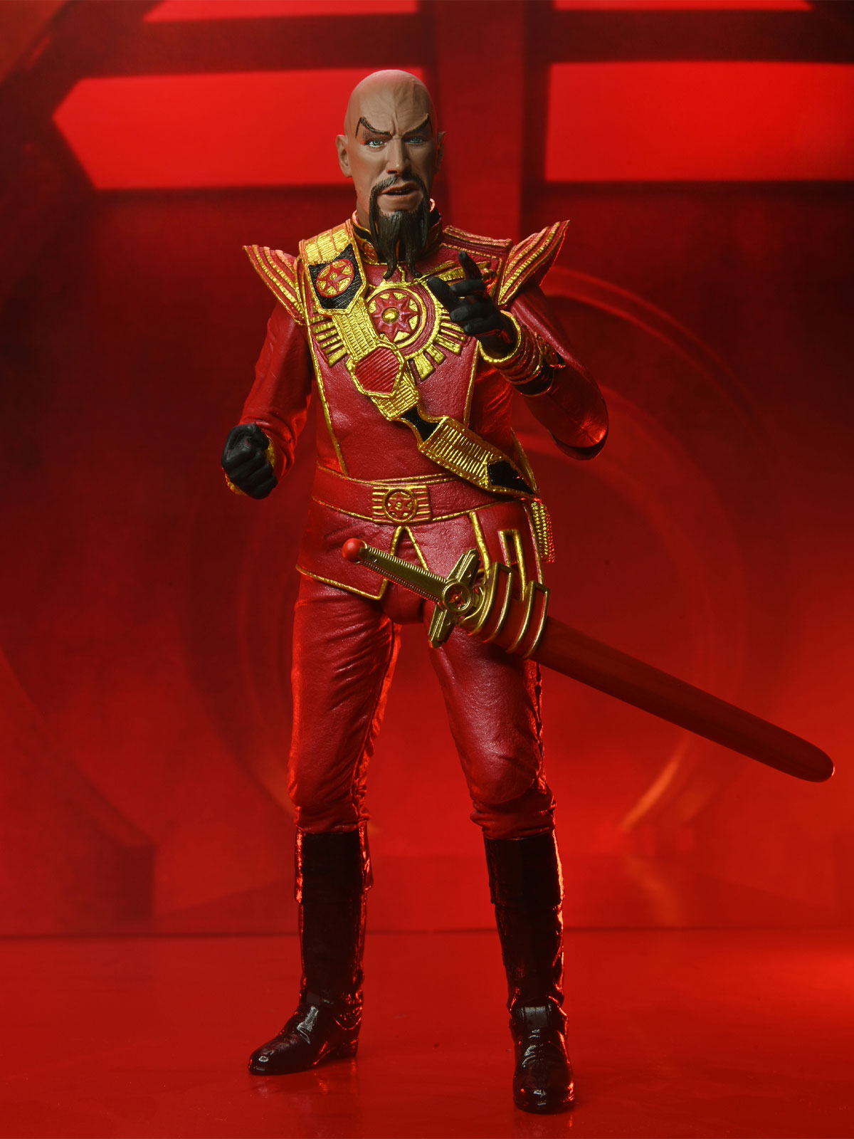 FLASH GORDON KING FEATURES (1980) ULTIMATE MING 7" SCALE ACTION FIGURE - Back