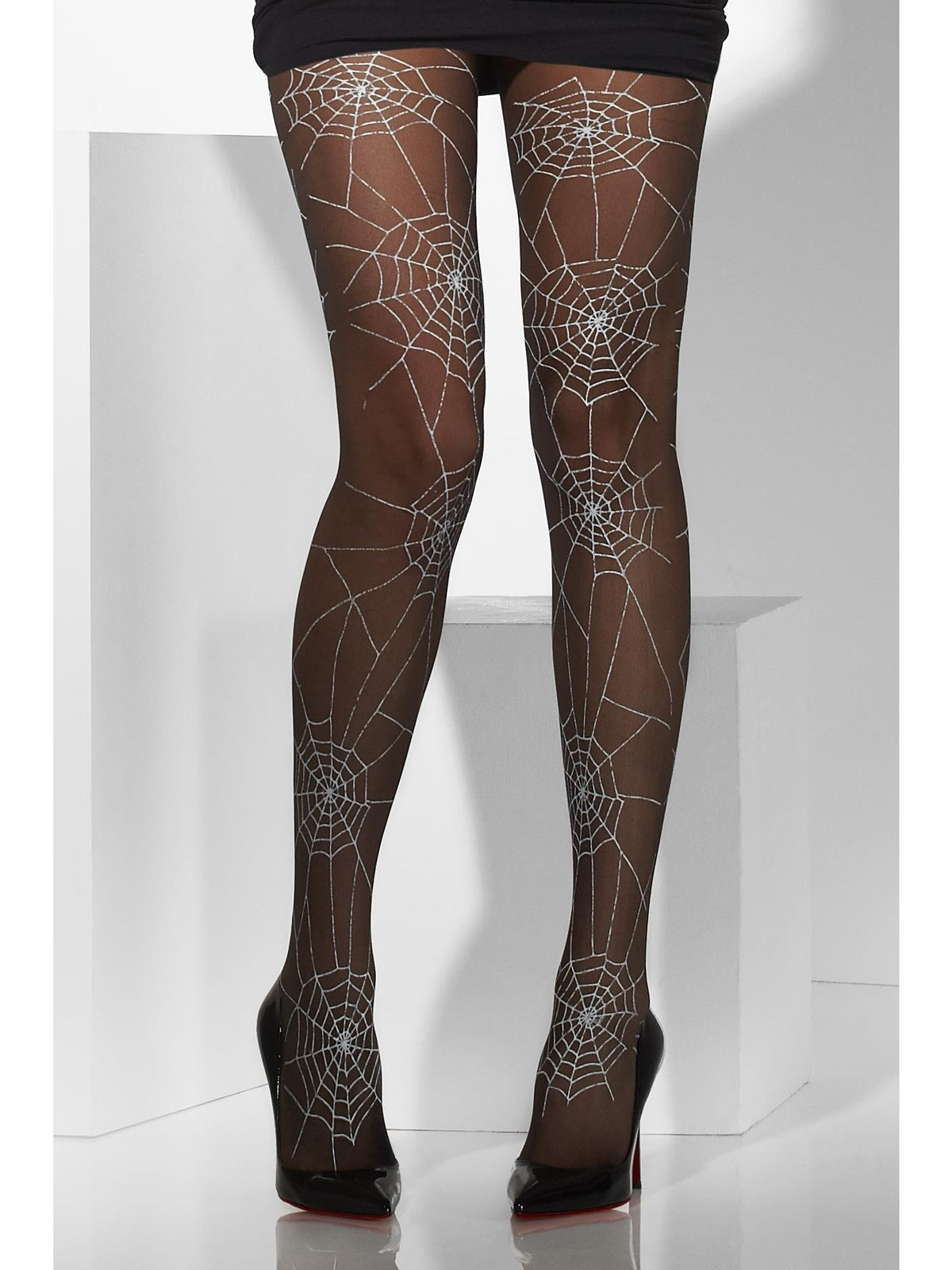 TIGHTS SPIDER WEB PRINT, ADULT - Packaging