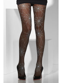 TIGHTS SPIDER WEB PRINT, ADULT - Packaging