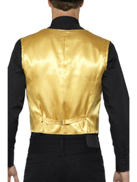 WAISTCOAT - GOLD SEQUIN, ADULT - Side