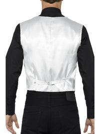 WAISTCOAT - SILVER SEQUIN, ADULT - Side