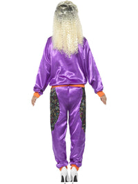 RETRO SHELL SUIT COSTUME, LADIES - Packaging