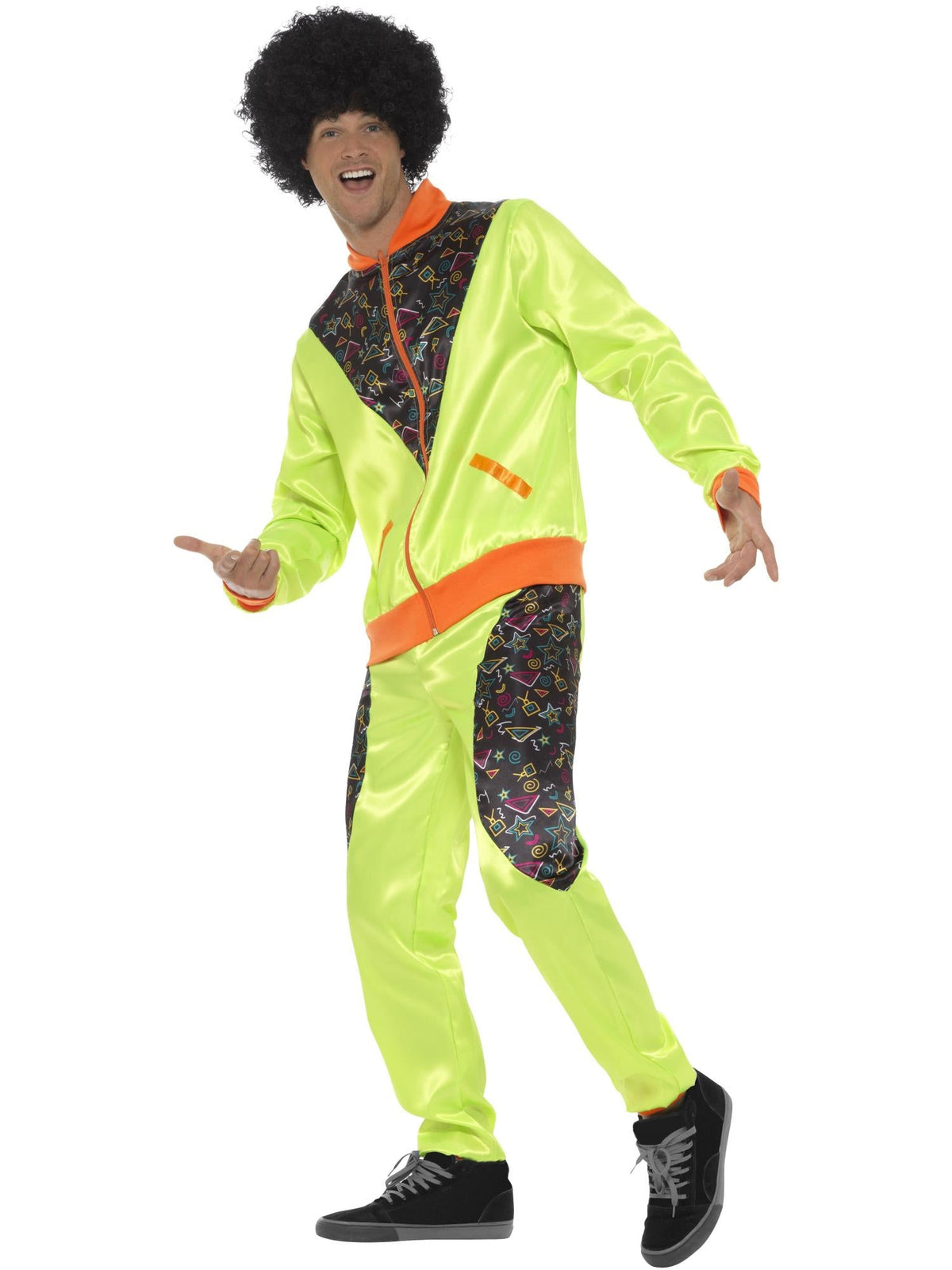 RETRO SHELL SUIT COSTUME, ADULT - Back