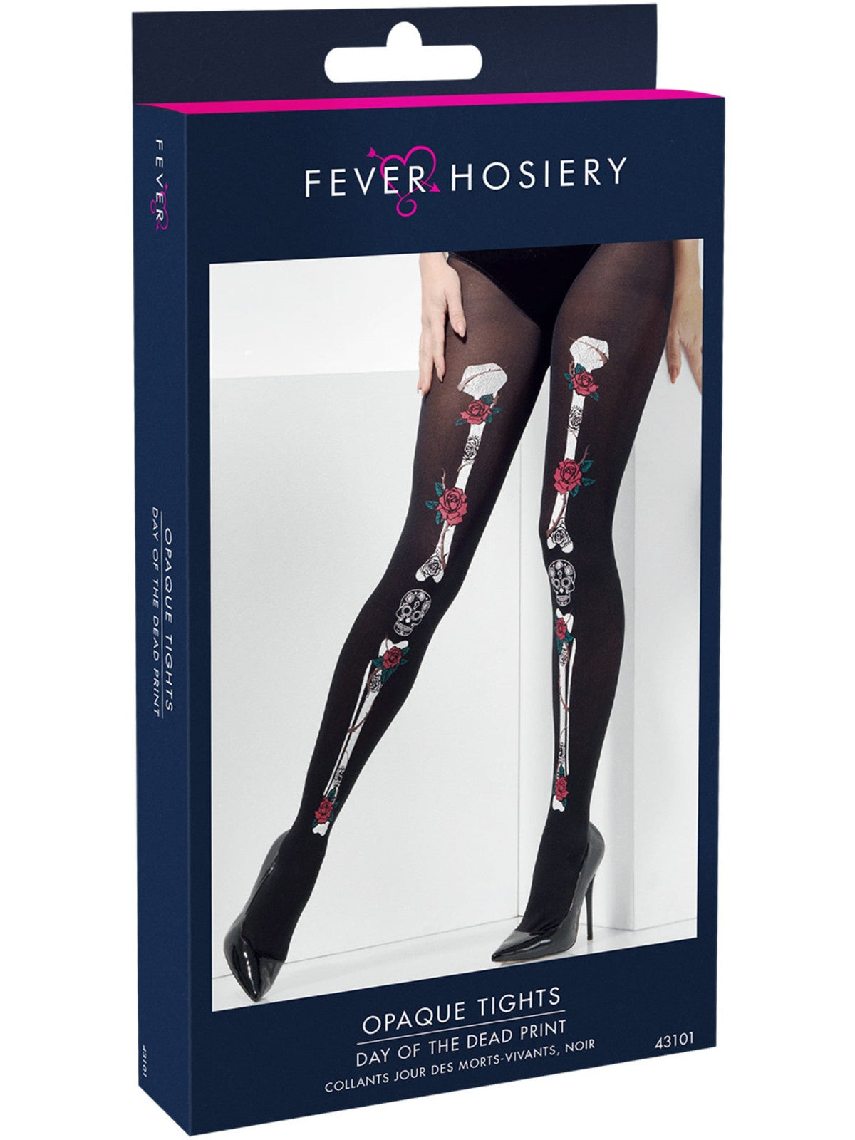 DAY OF THE DEAD TIGHTS, ADULT - Back