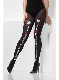 DAY OF THE DEAD TIGHTS, ADULT - Front