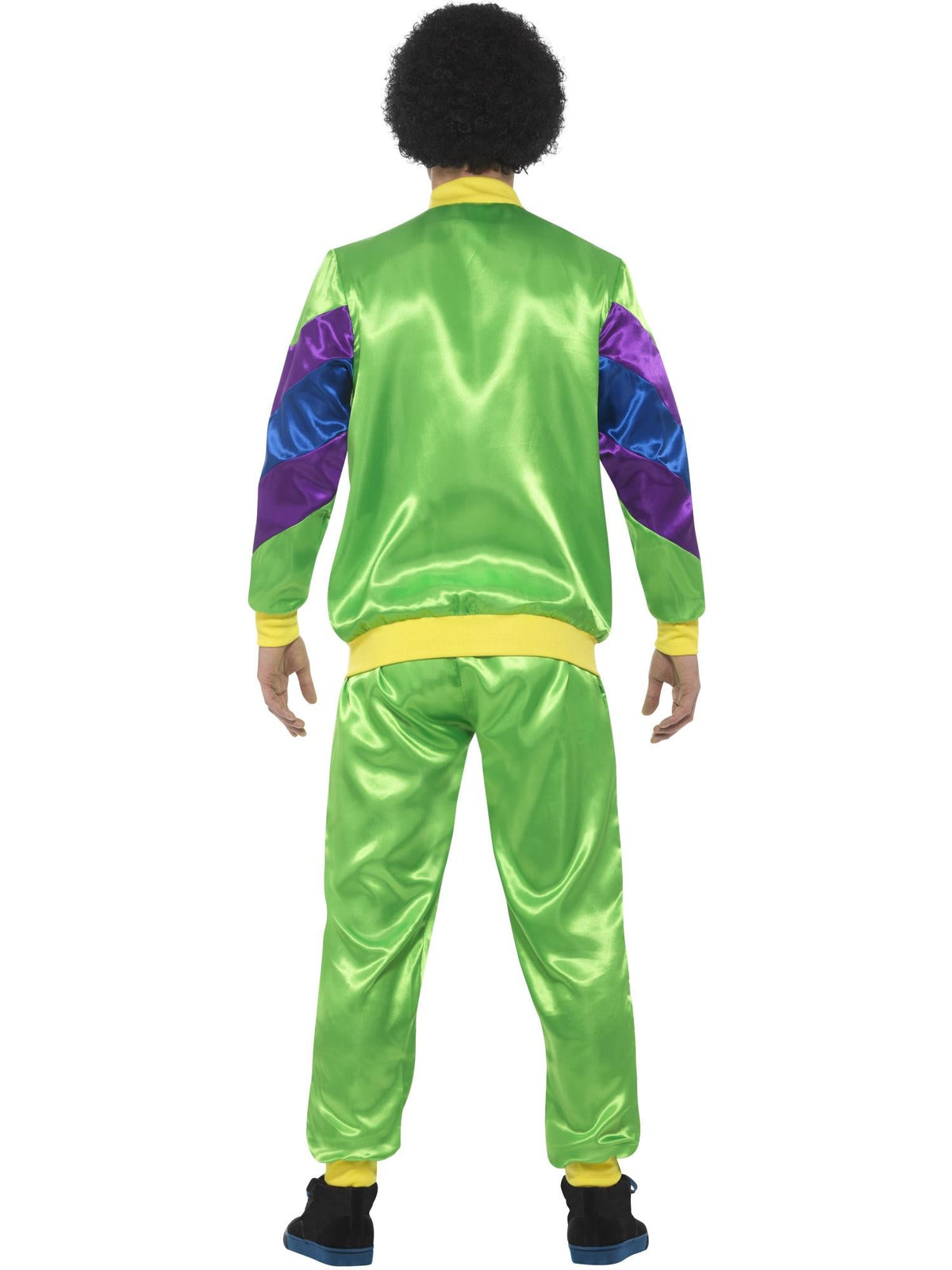80S HEIGHT OF FASHION SHELL SUIT COSTUME, GREEN - L - Packaging