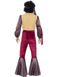 70S PSYCHEDELIC ROCKER COSTUME, ADULT - XL - Side