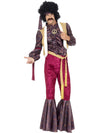 70S PSYCHEDELIC ROCKER COSTUME, ADULT - XL - Front