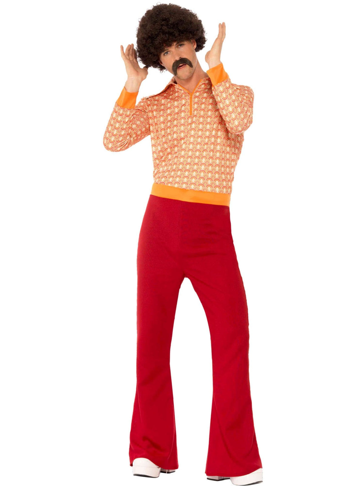 70S GUY COSTUME, ADULT - Packaging