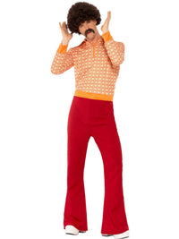 70S GUY COSTUME, ADULT - Packaging