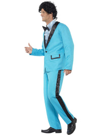 80S PROM KING COSTUME, ADULT - L - Back