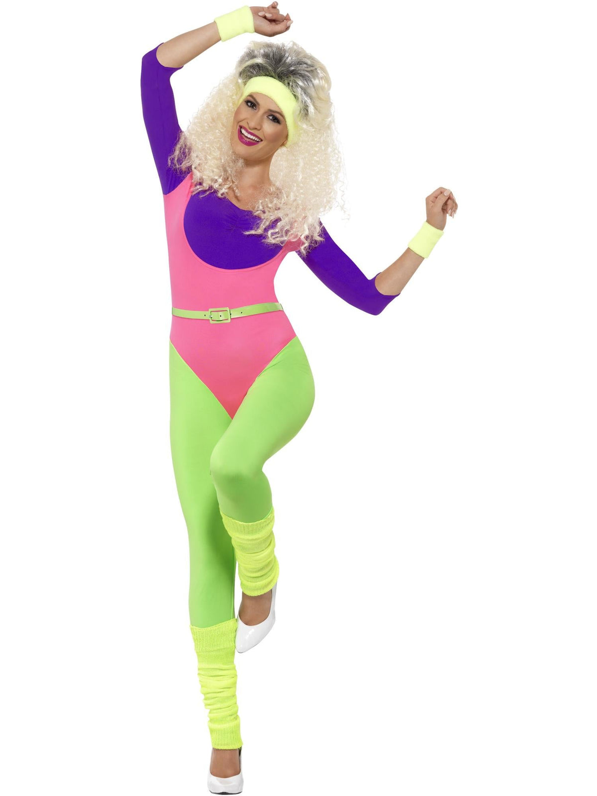 80S WORK OUT COSTUME, ADULT - Packaging