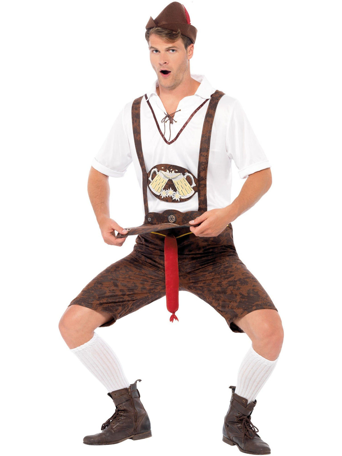 BRAD WURST COSTUME, ADULT - XL - Packaging
