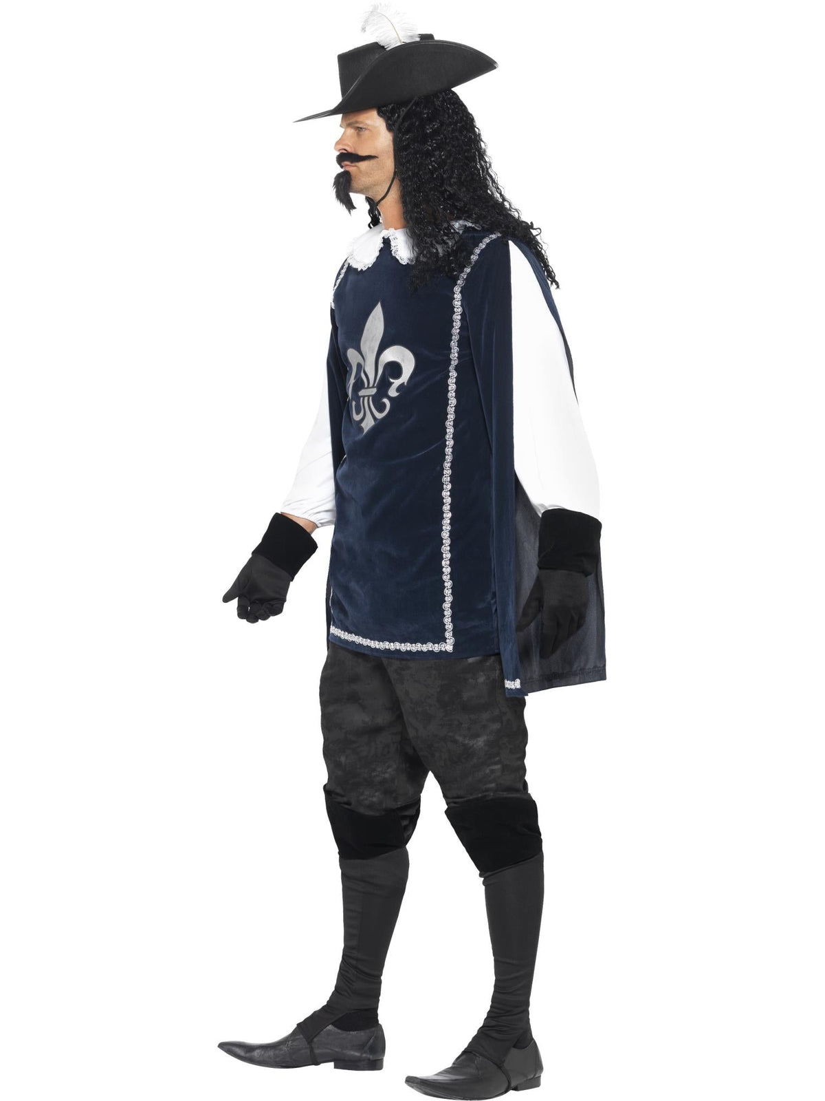 MUSKETEER COSTUME, ADULT - L - Side