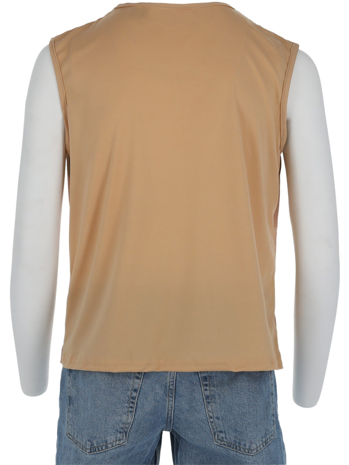 70S HAIRY CHEST TOP, ADULT - M