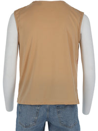 70S HAIRY CHEST TOP, ADULT - M