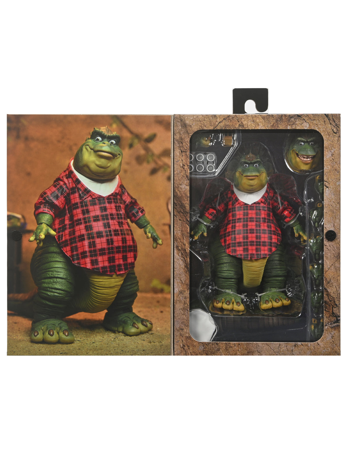 DINOSAURS ULTIMATE EARL SINCLAIR 7" SCALE ACTION FIGURE - Side