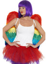 FEATHER RAINBOW WINGS, ADULT - Front