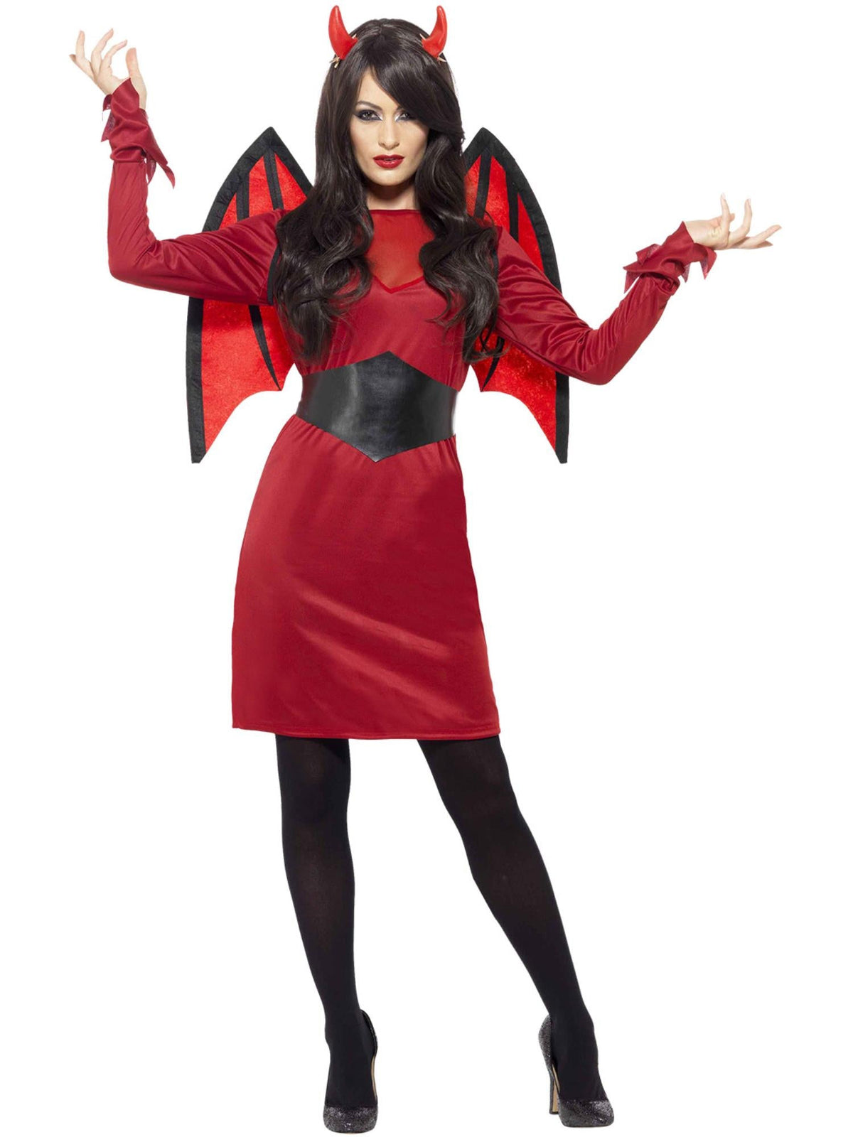 RED DEVIL COSTUME, ADULT - Packaging