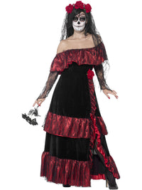 DAY OF THE DEAD BRIDE DELUXE COSTUME, ADULT - Packaging