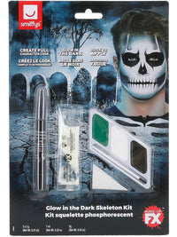 MAKE-UP SKELETON GLOW IN THE DARK KIT - Front