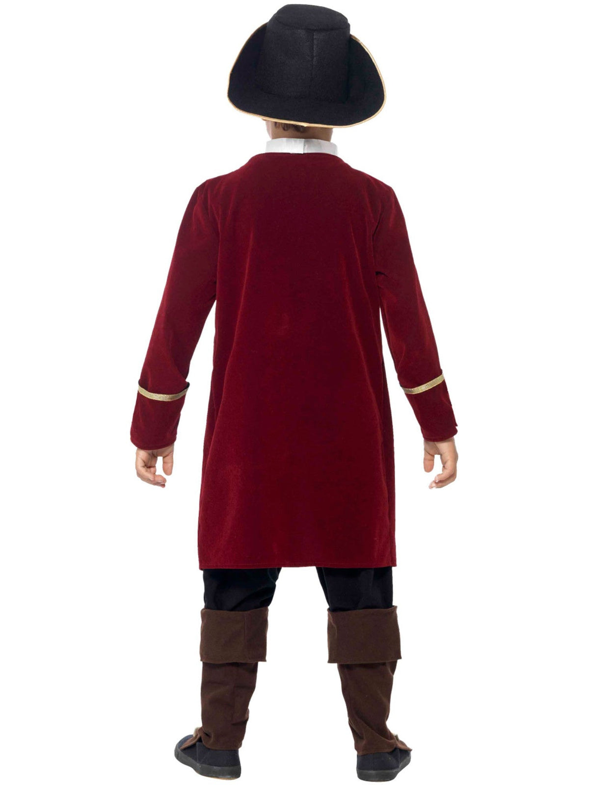 DELUXE PIRATE CAPTAIN COSTUME, KIDS - M - Packaging
