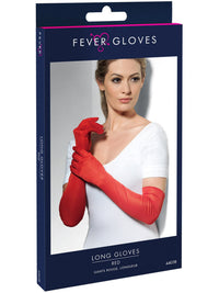 GLOVES, RED - ADULT - Back