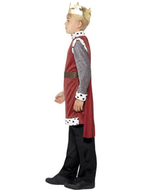 KING ARTHUR MEDIEVAL COSTUME, CHILD - Back