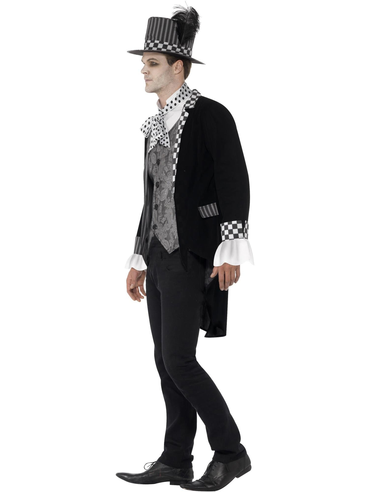 DARK HATTER DELUXE COSTUME, ADULT - L - Back