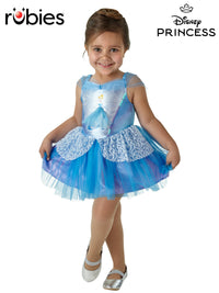 CINDERELLA BALLERINA COSTUME, CHILD - Front