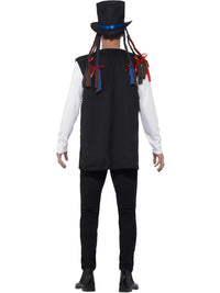 80S POP STAR COSTUME, ADULT - XL - Side